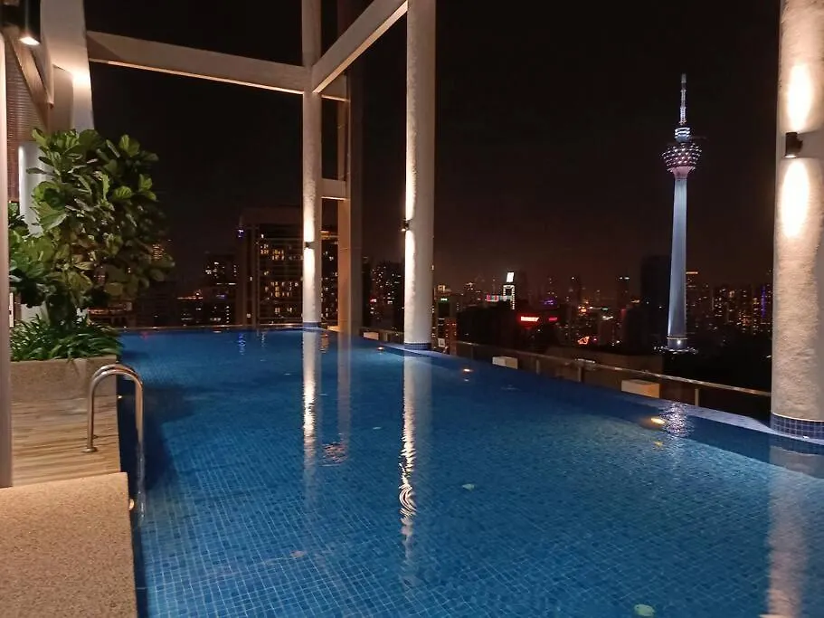 Apartment Col 23A8B Modern Klcc View Studio Kuala Lumpur